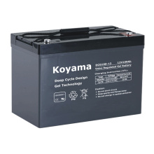 12V100ah-Deep Cycle Gel Battery para Manipulação de Materiais e Multi Purpose (DCG100-12)